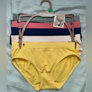 Icy Hot Lingerie 5 pack Seamless bikini underwear Brand New Size Small